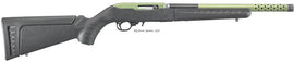 Ruger 21155 10/22 Takedown Lite Semi-Auto Rifle 22 LR, 16.12" Bbl, 10 Rnd, Black Syn Stock, Green Alloy Barrel