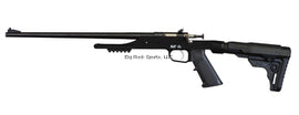 Keystone KSA2180LH Crickett Single Shot Rifle M6061, 22 LR, 16.125" BBL, Black Synthetic Stock, Left Hand