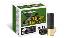 Remington 20977 Sportsman Hi-Speed Steel Shotshell 12 GA, 3 in, No. 2, 1-1/8oz, Max Dr, 1550 fps, 25 Rnd per Box