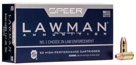 Speer 53620 Lawman, 9MM Luger, 147 Grain, Total Metal Jacket, 50 Round Box