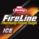 Berkley BUFLPS8-42 Fireline Thermally Fused Ice 8 strand Super Line 50 yard spool, 8 lb test Flame Smoke