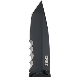 CRKT M16-14SFG M16 Special Forces Tanto Large Folder, Black, G10 Handle, 3.99" Blade w/Veff Combo Edge
