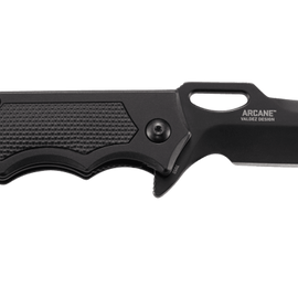 CRKT 7050 Septimo Folding Knife Blade Length 3.622 Combination Steel: 8Cr14MoV, Finish: Black Oxide